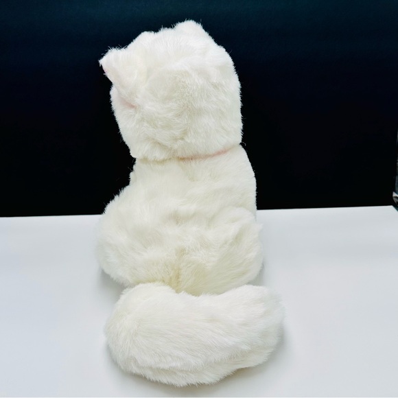 Vintage Fairview White Cat Blue Eyes 9” Plush Stuffed Animal Toy Thailand - Picture 7 of 11